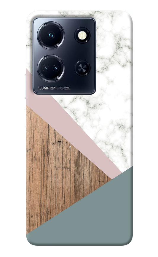 Marble wood Abstract Infinix Note 30 5g Back Cover