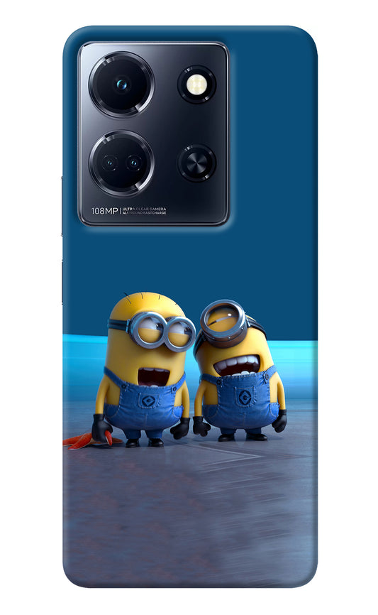 Minion Laughing Infinix Note 30 5g Back Cover