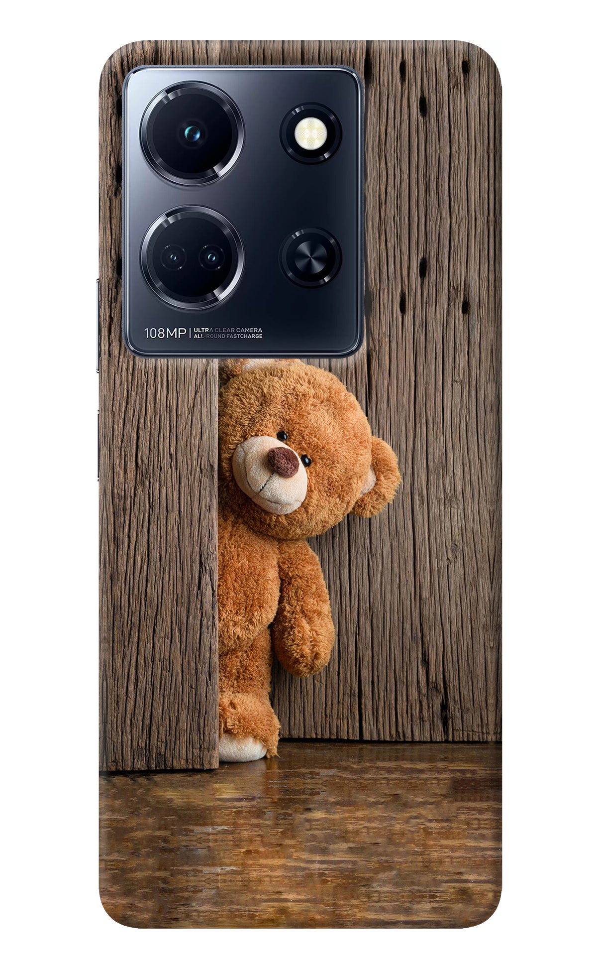 Teddy Wooden Infinix Note 30 5g Back Cover