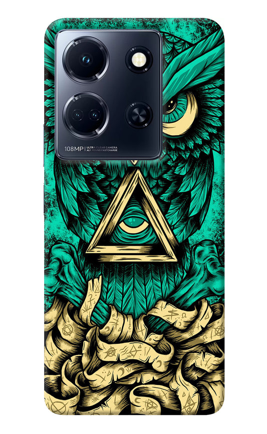 Green Owl Infinix Note 30 5g Back Cover