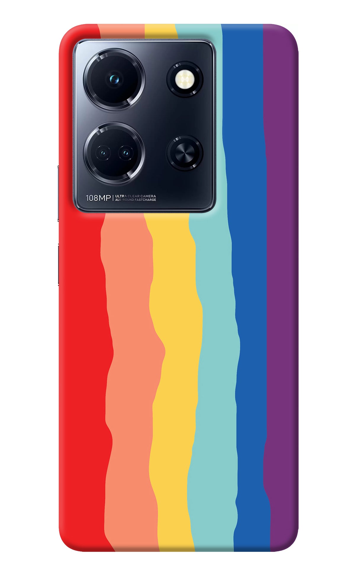 Rainbow Infinix Note 30 5g Back Cover