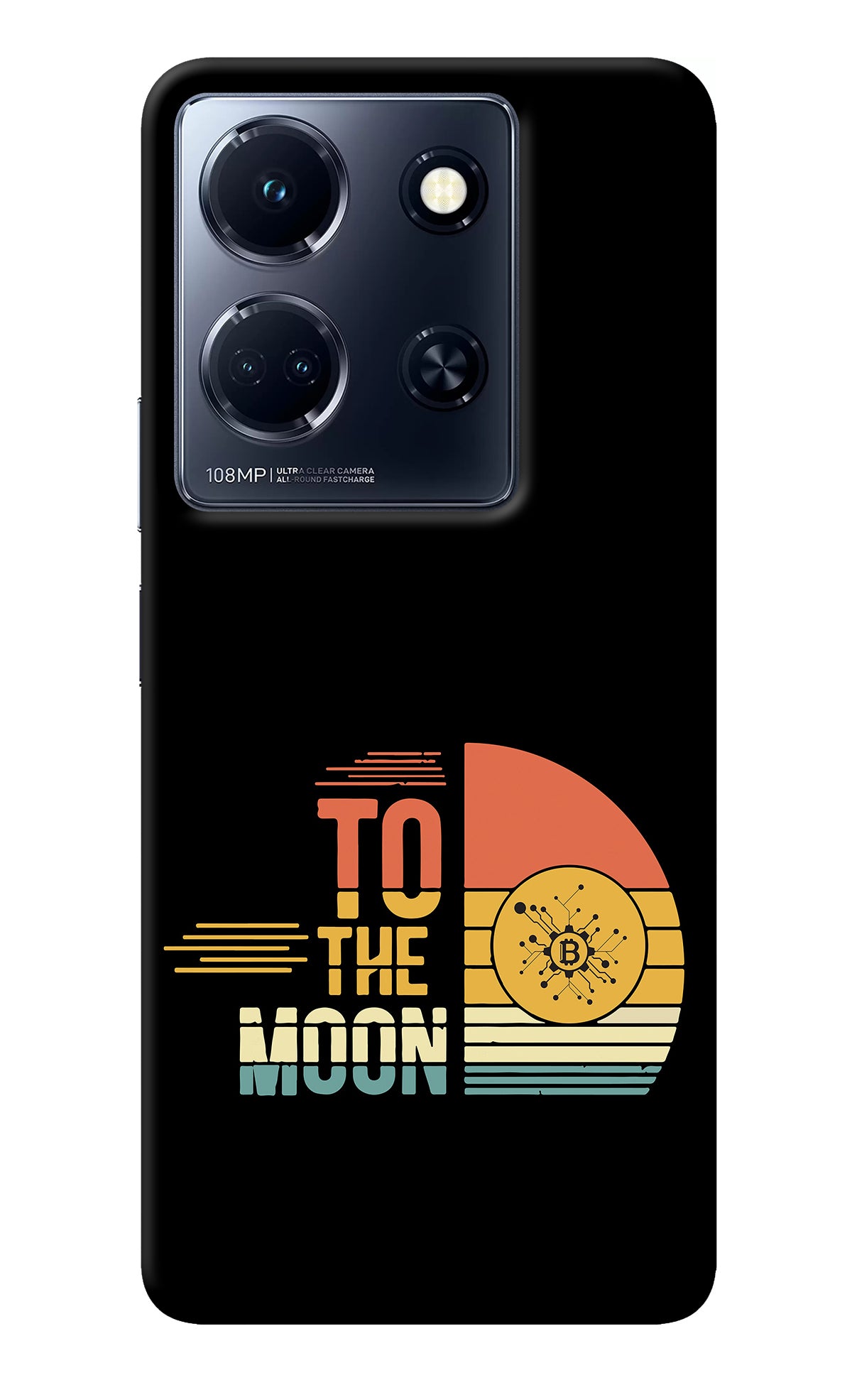 To the Moon Infinix Note 30 5g Back Cover