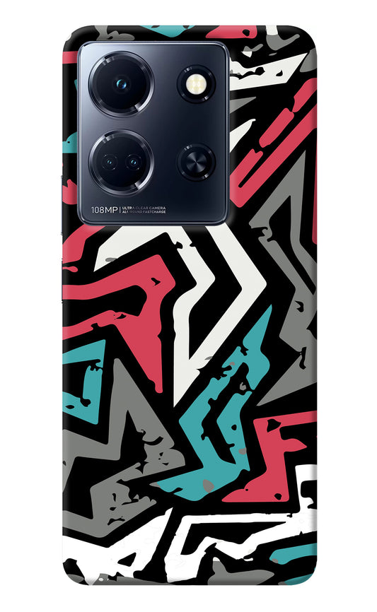 Geometric Graffiti Infinix Note 30 5g Back Cover