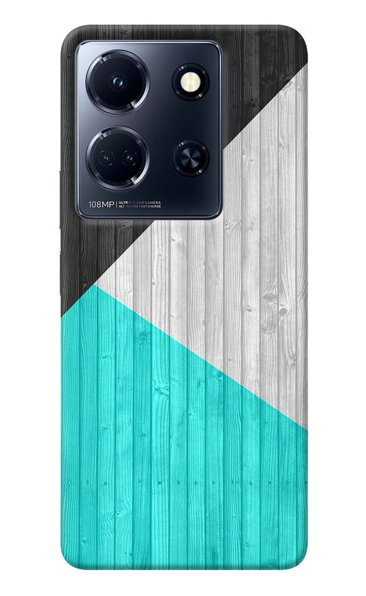 Wooden Abstract Infinix Note 30 5g Back Cover