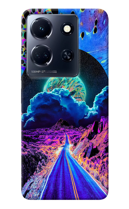 Psychedelic Painting Infinix Note 30 5g Back Cover