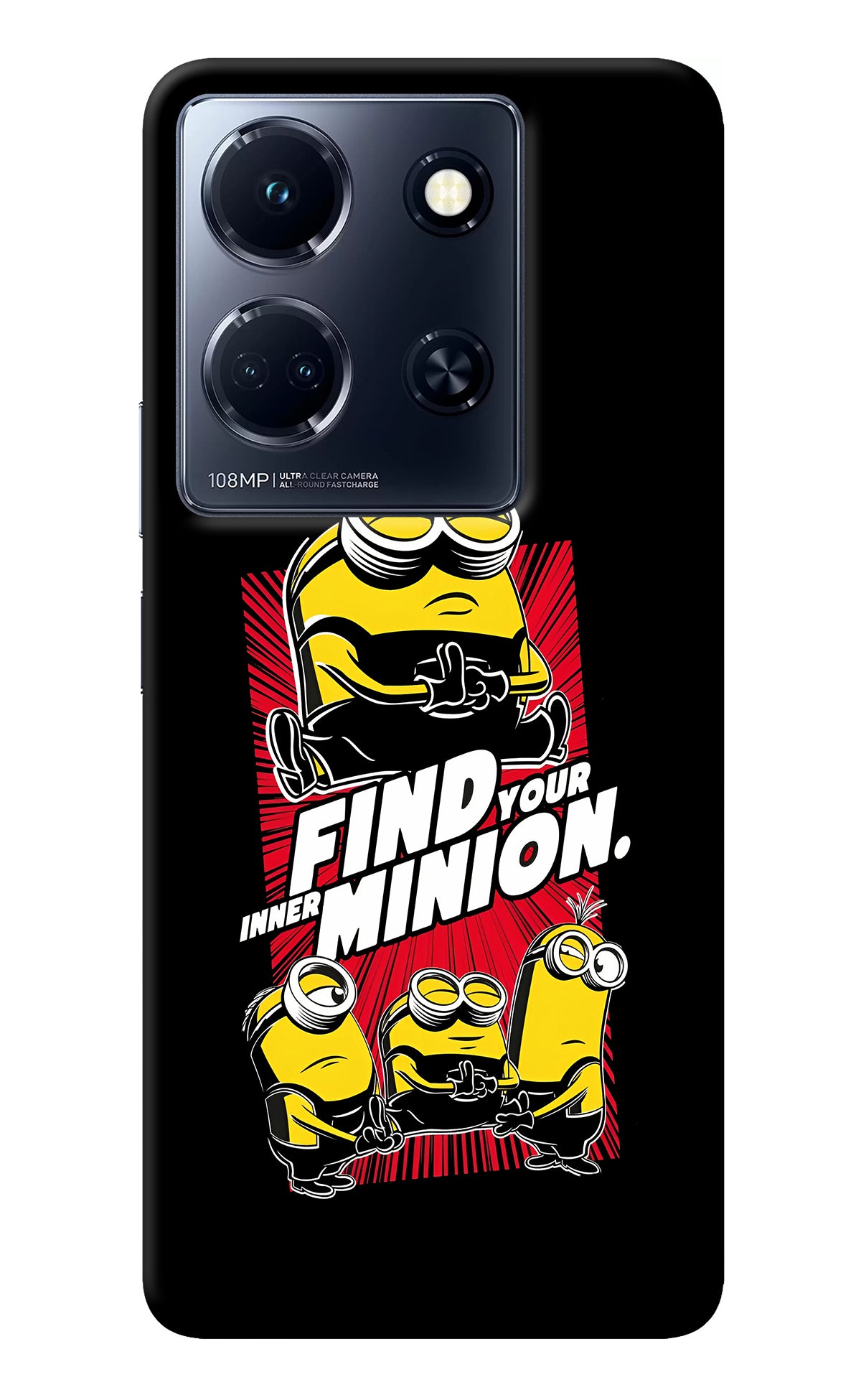 Find your inner Minion Infinix Note 30 5g Back Cover