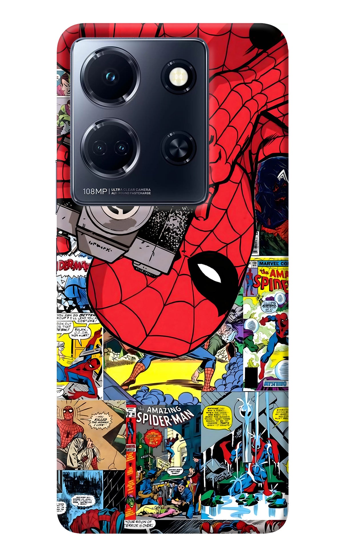 Spider Man Infinix Note 30 5g Back Cover