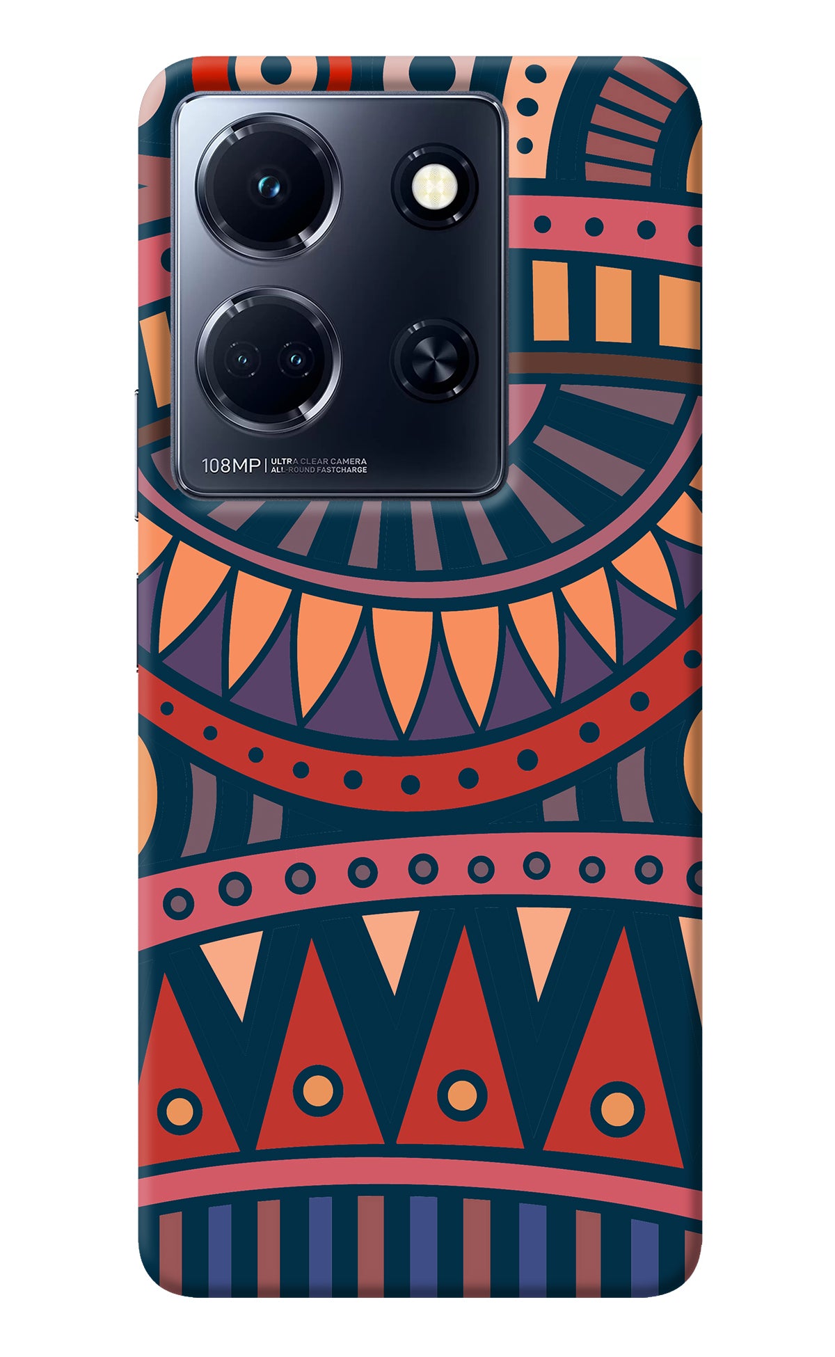 African Culture Design Infinix Note 30 5g Back Cover