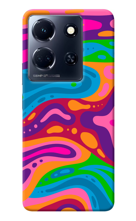 Trippy Pattern Infinix Note 30 5g Back Cover