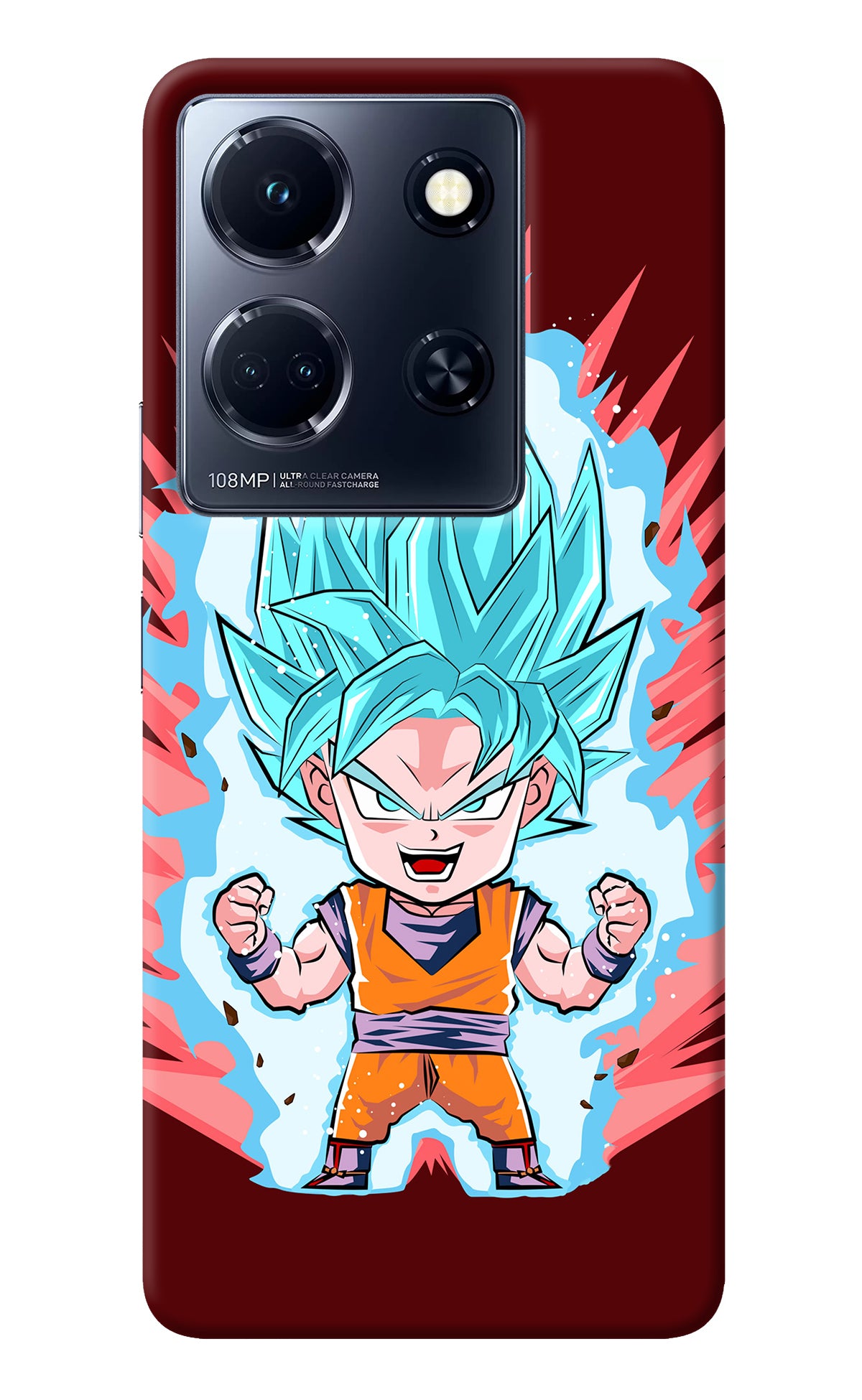 Goku Little Infinix Note 30 5g Back Cover