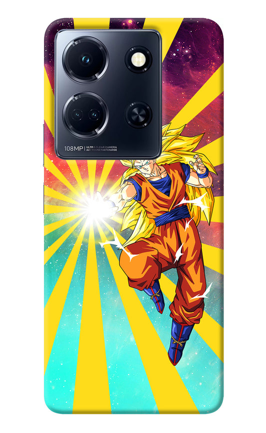 Goku Super Saiyan Infinix Note 30 5g Back Cover