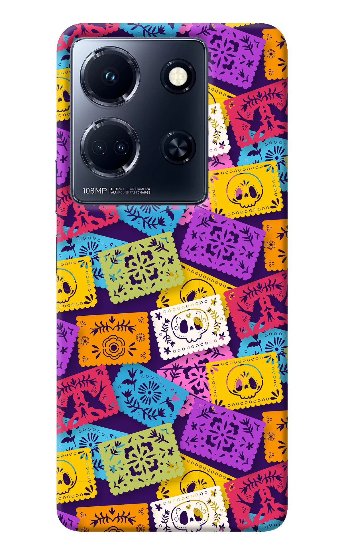 Mexican Pattern Infinix Note 30 5g Back Cover