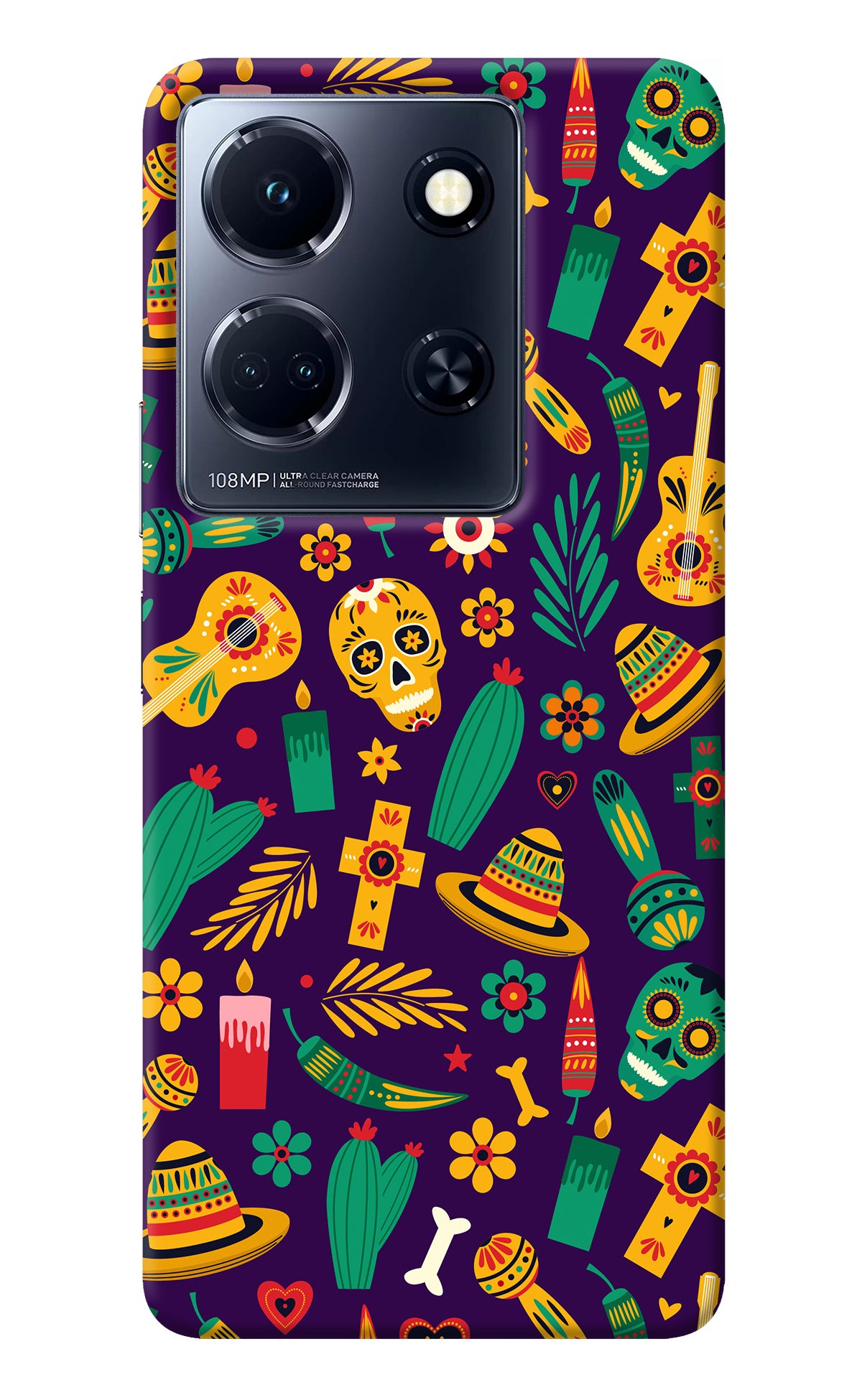 Mexican Artwork Infinix Note 30 5g Back Cover