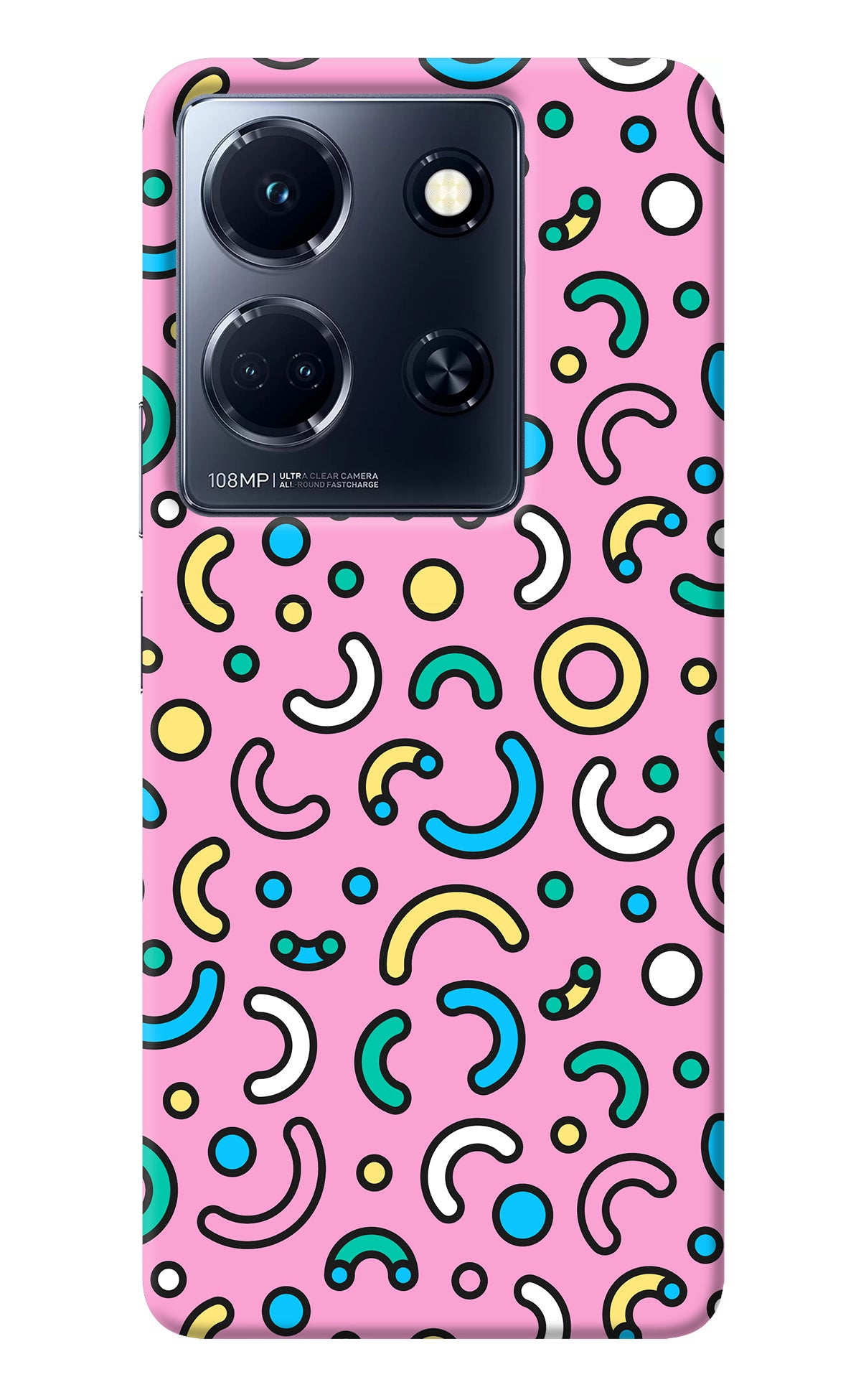 Memphis Design Infinix Note 30 5g Back Cover