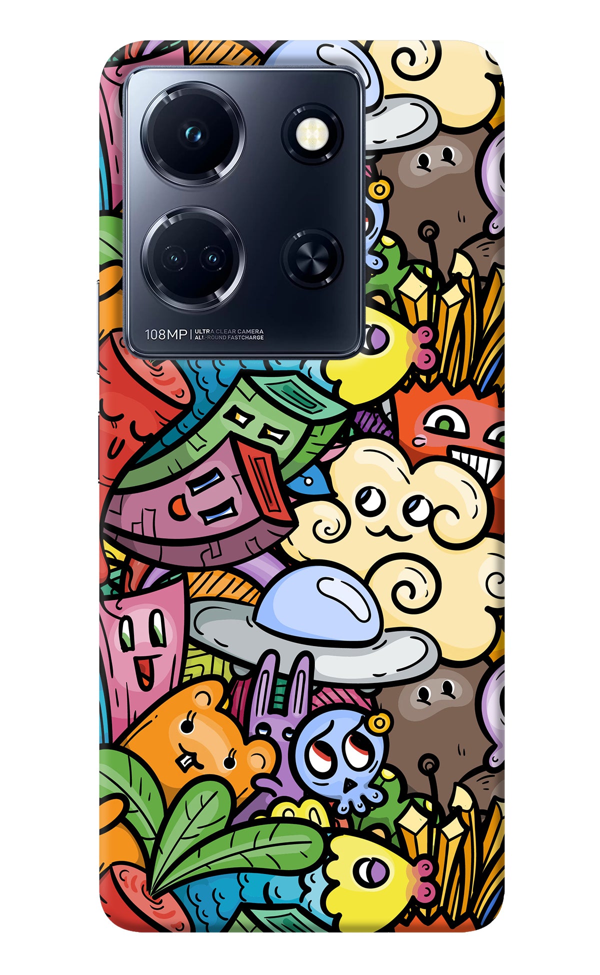 Veggie Doodle Infinix Note 30 5g Back Cover