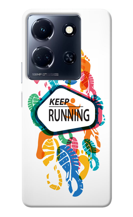 Keep Running Infinix Note 30 5g Back Cover