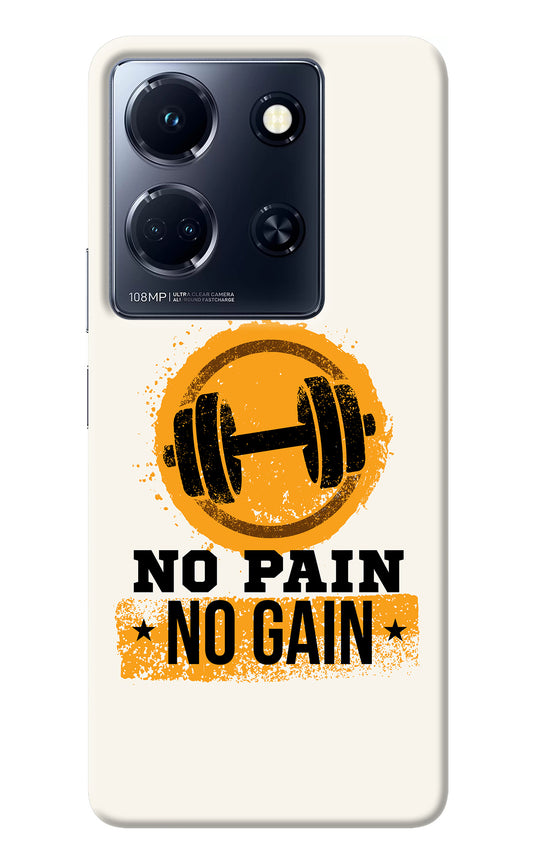 No Pain No Gain Infinix Note 30 5g Back Cover