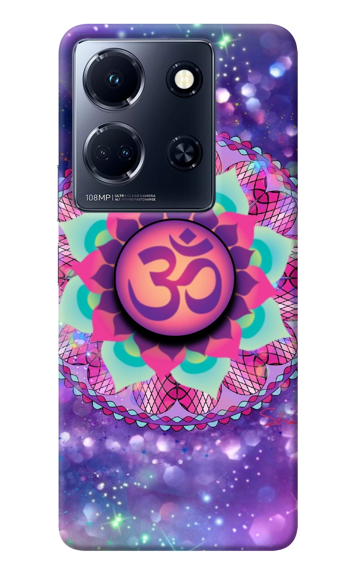 Om Purple Infinix Note 30 5g Pop Case