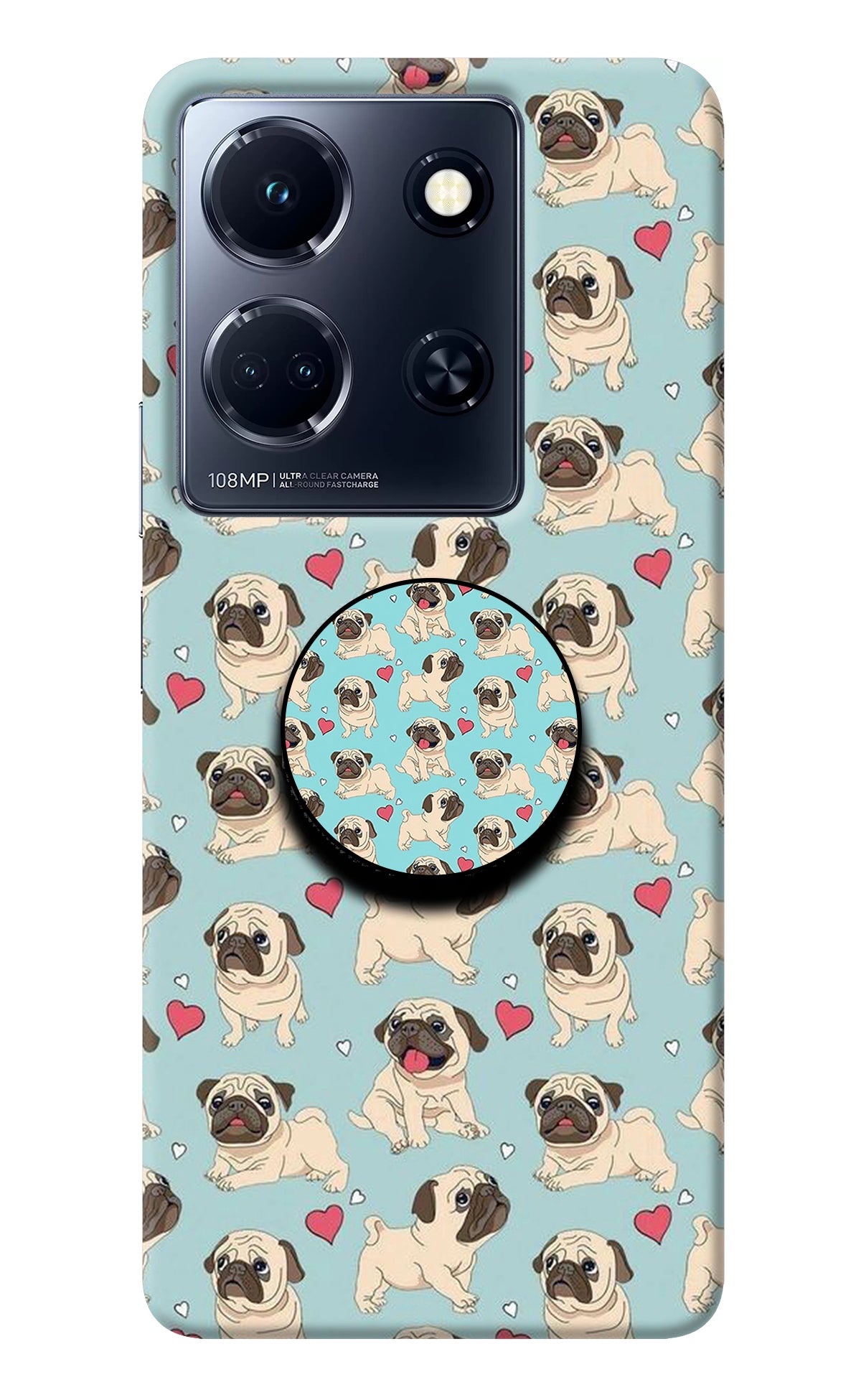 Pug Dog Infinix Note 30 5g Pop Case