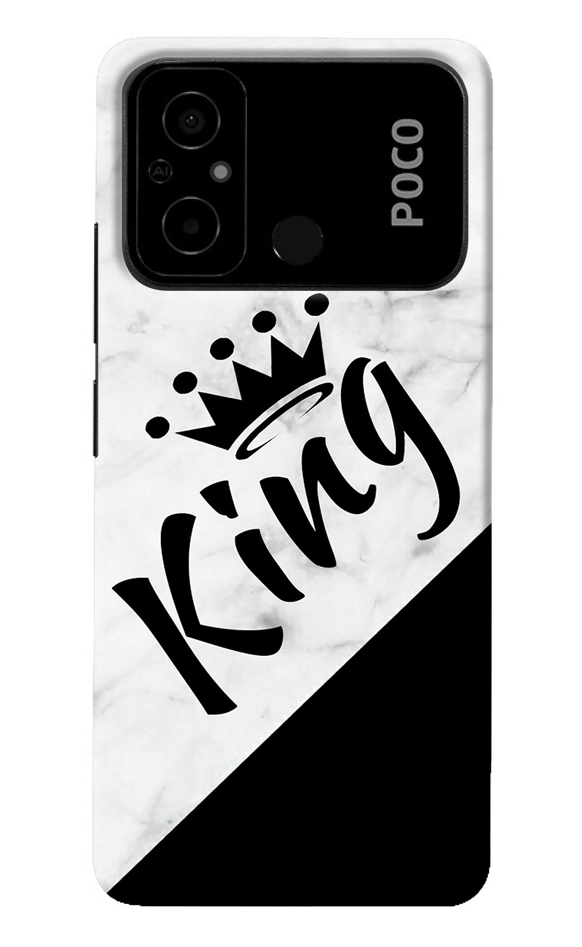 King Poco C55 Back Cover