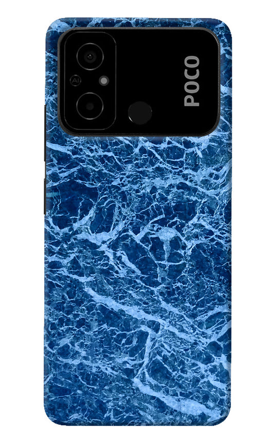 Blue Marble Poco C55 Back Cover