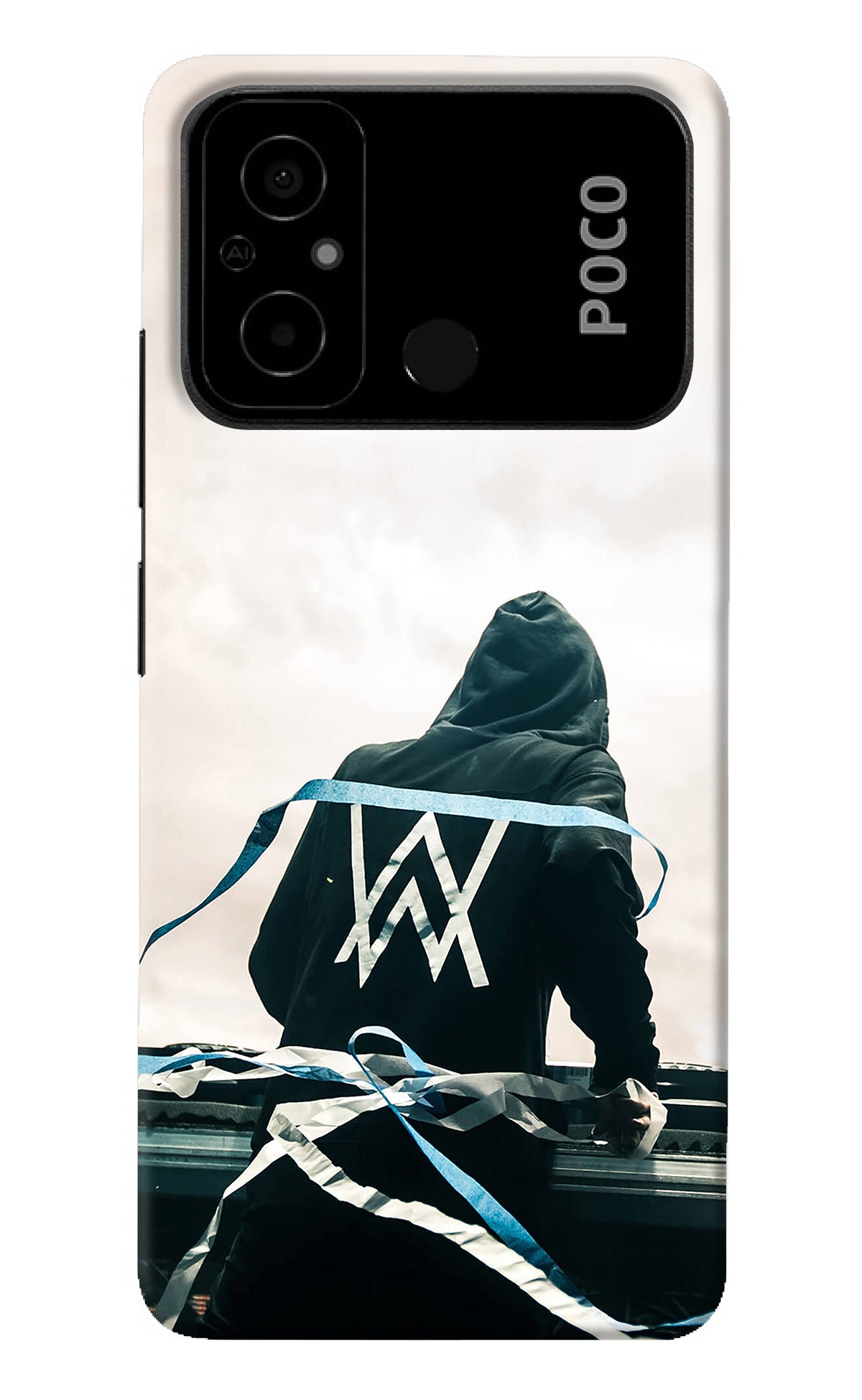 Alan Walker Poco C55 Back Cover