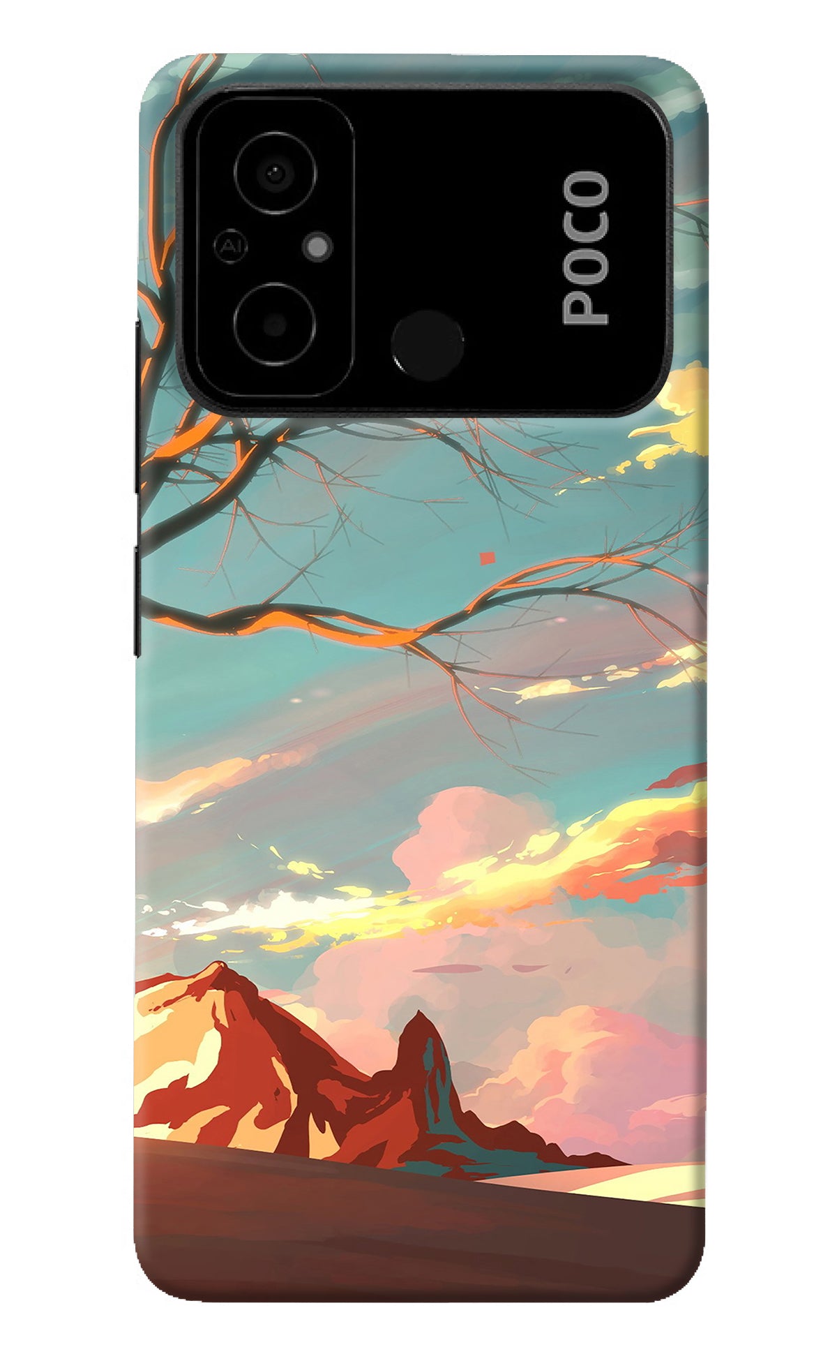 Scenery Poco C55 Back Cover