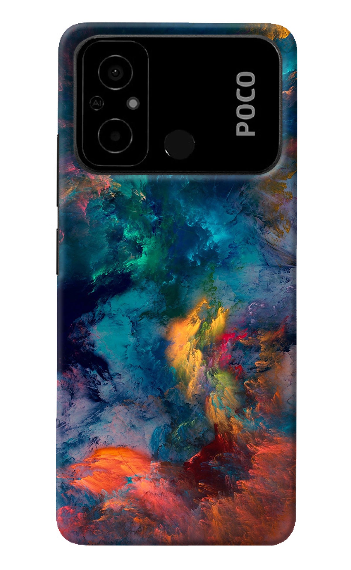 Artwork Paint Poco C55 Back Cover