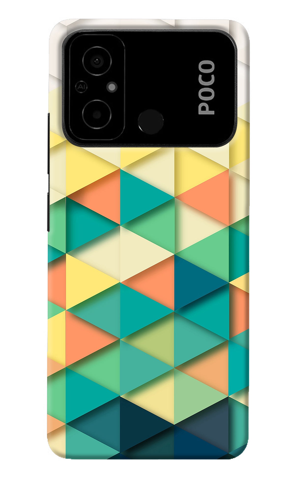 Abstract Poco C55 Back Cover