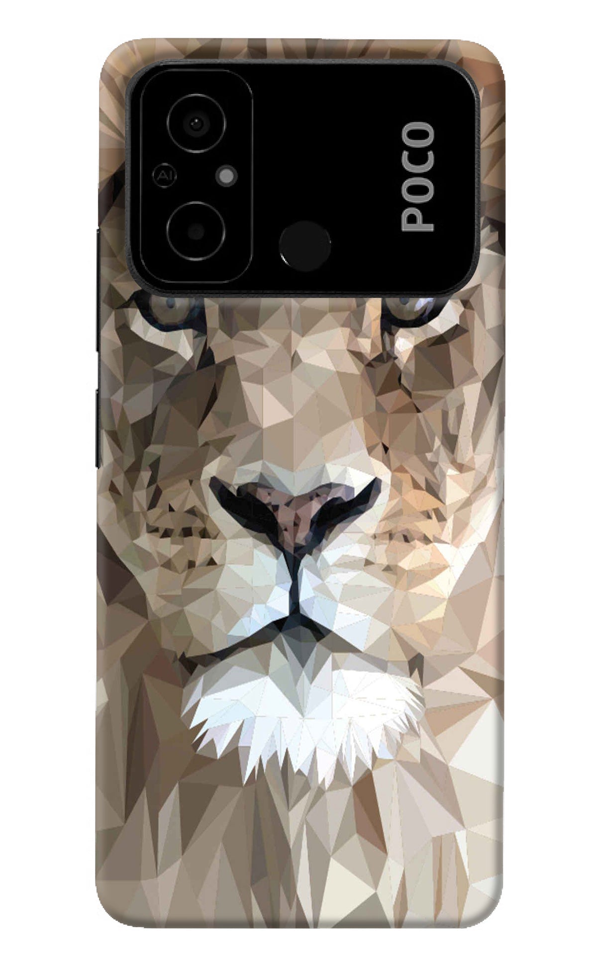 Lion Art Poco C55 Back Cover