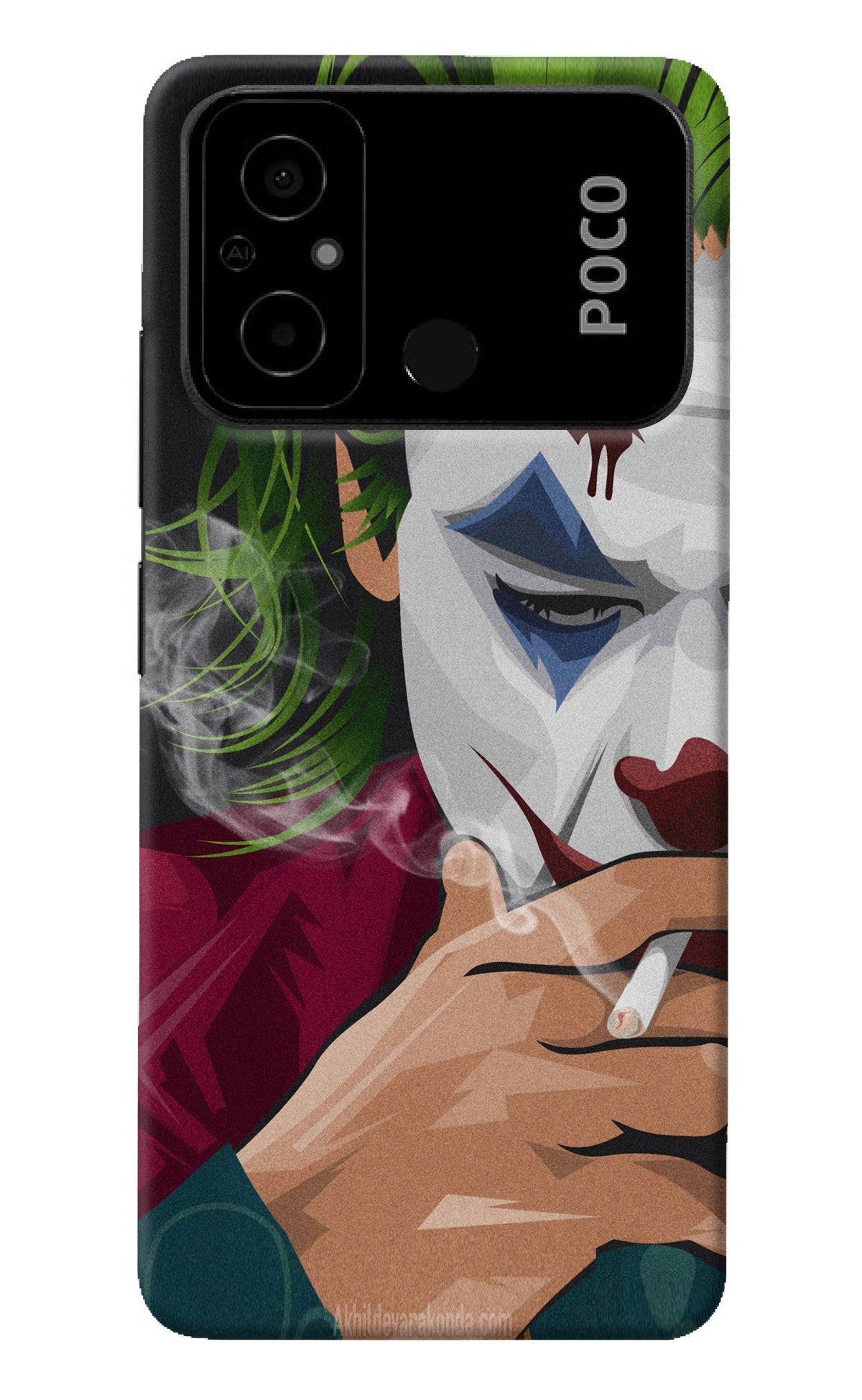 Joker Smoking Poco C55 Back Cover