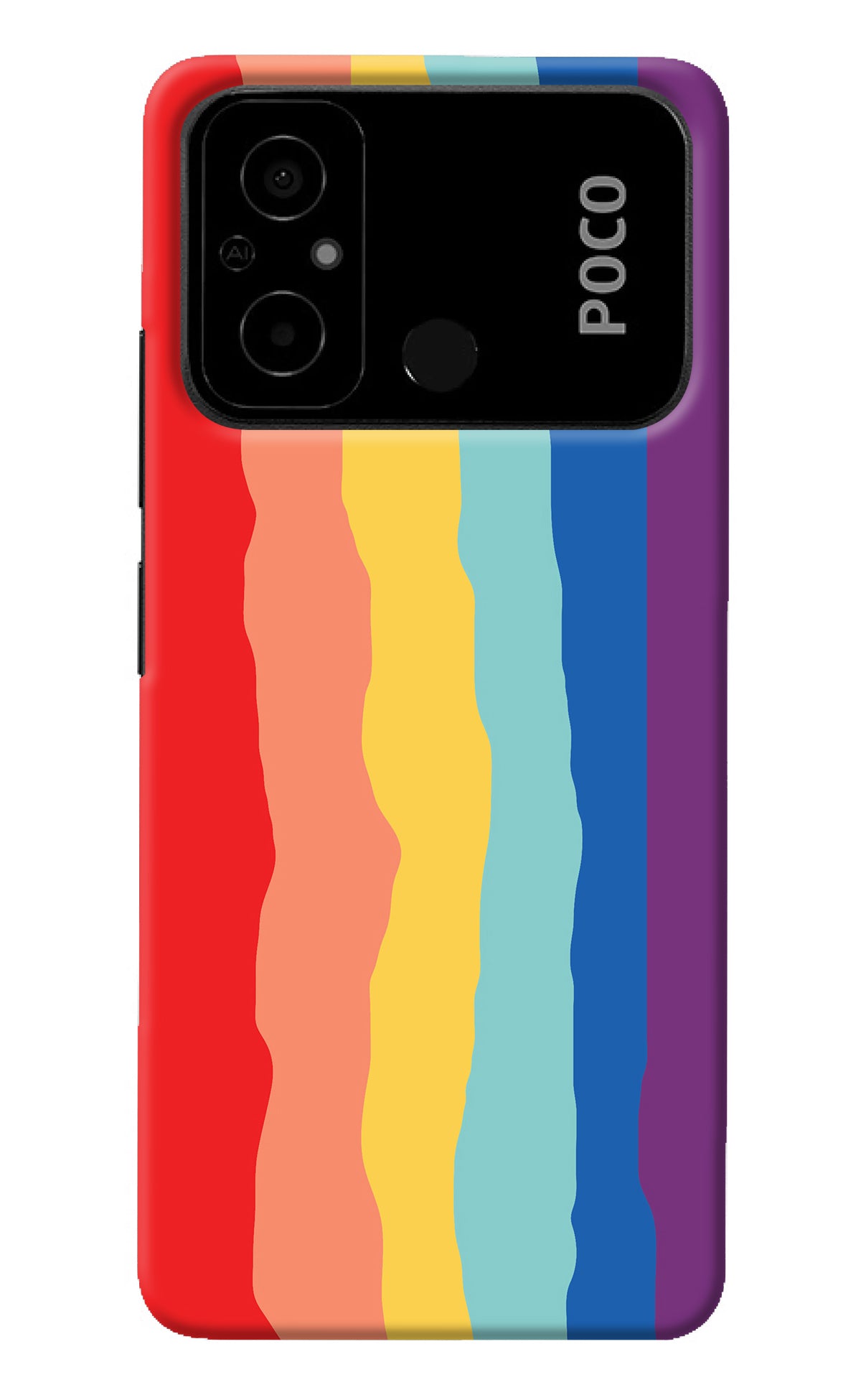 Rainbow Poco C55 Back Cover