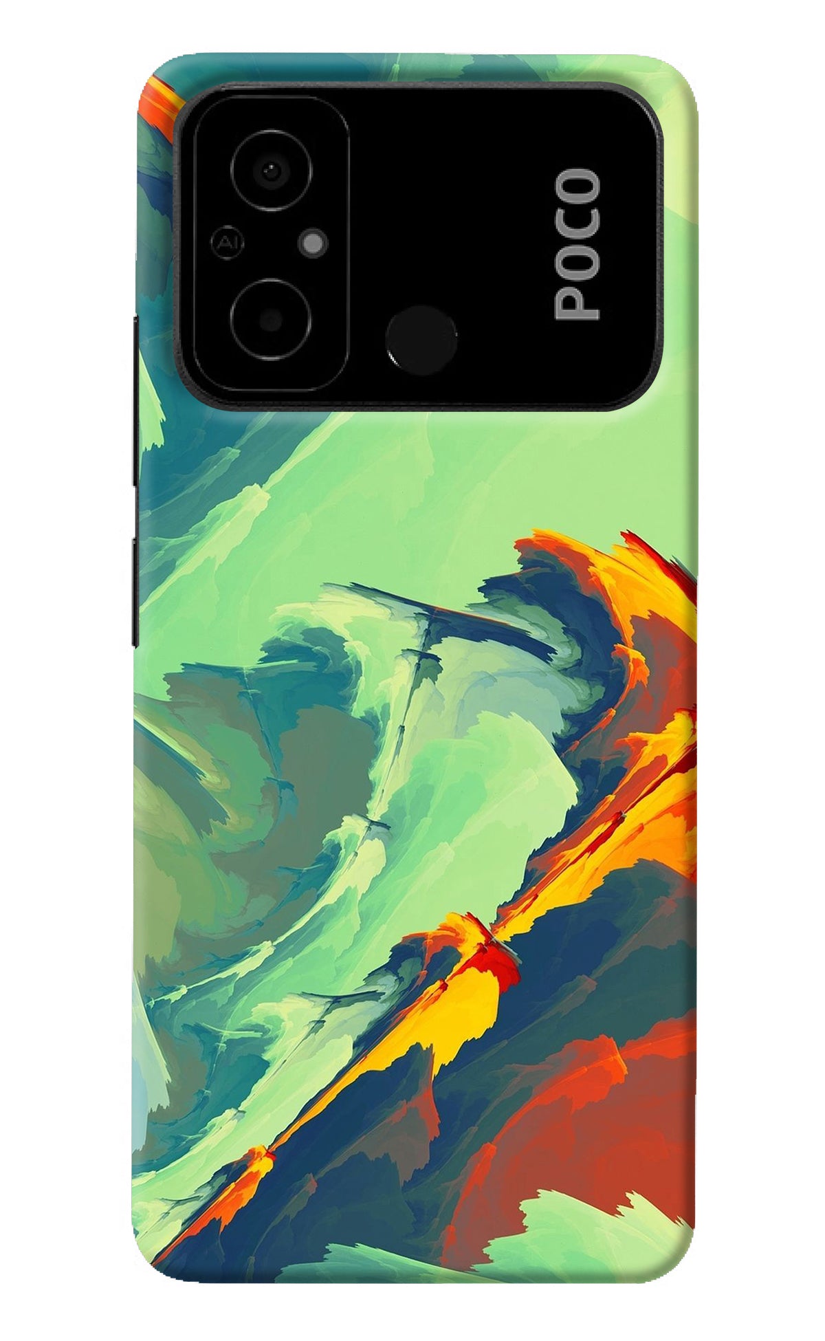 Paint Art Poco C55 Back Cover