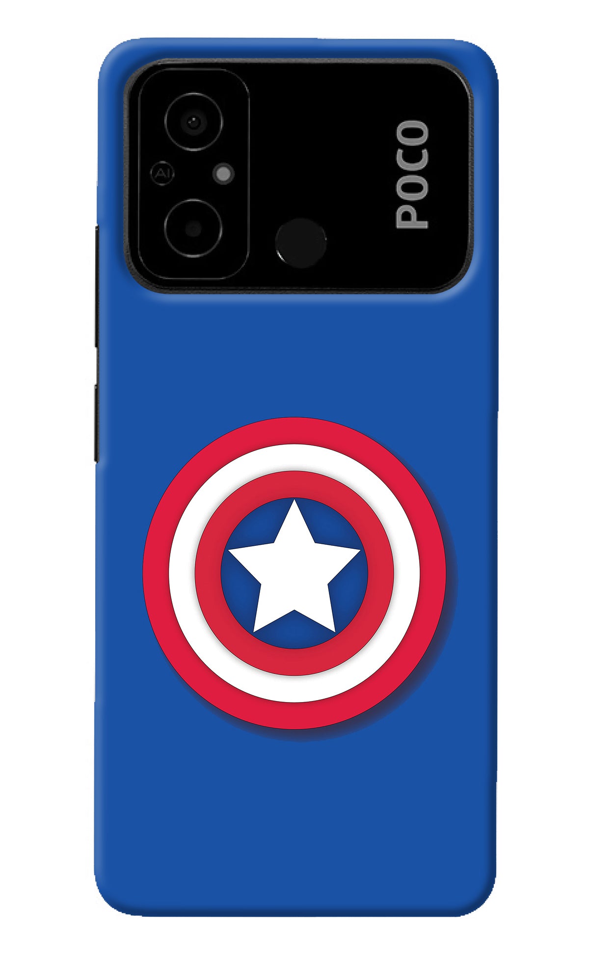 Shield Poco C55 Back Cover