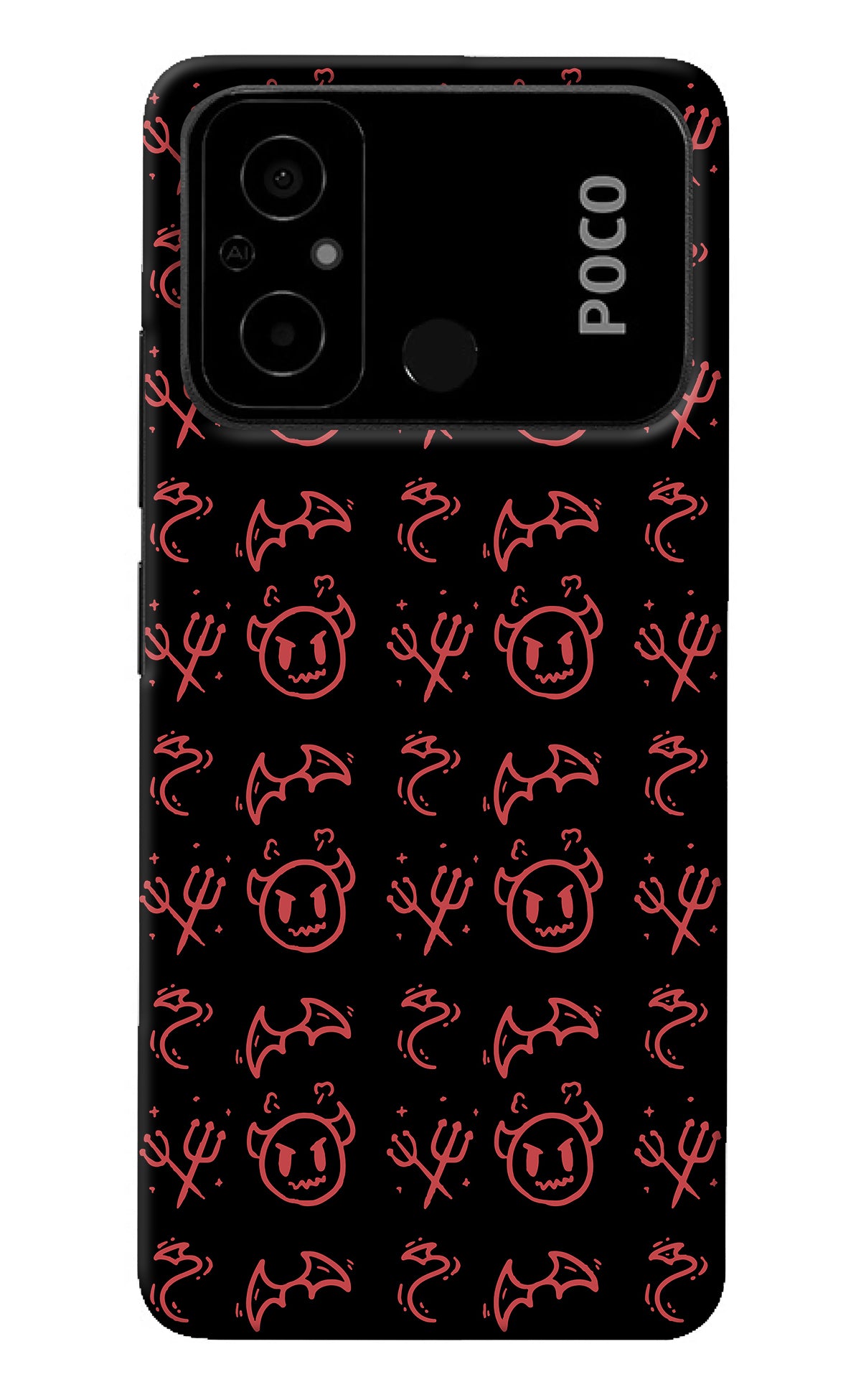 Devil Poco C55 Back Cover