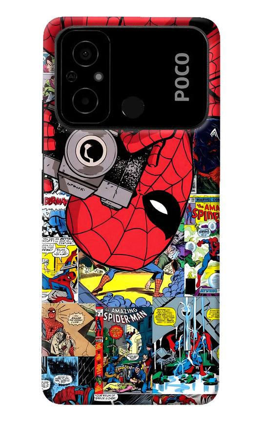 Spider Man Poco C55 Back Cover