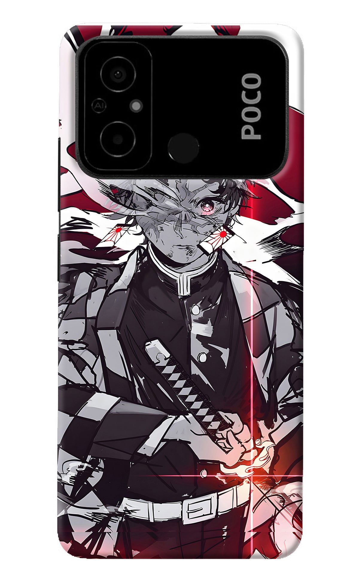 Demon Slayer Poco C55 Back Cover