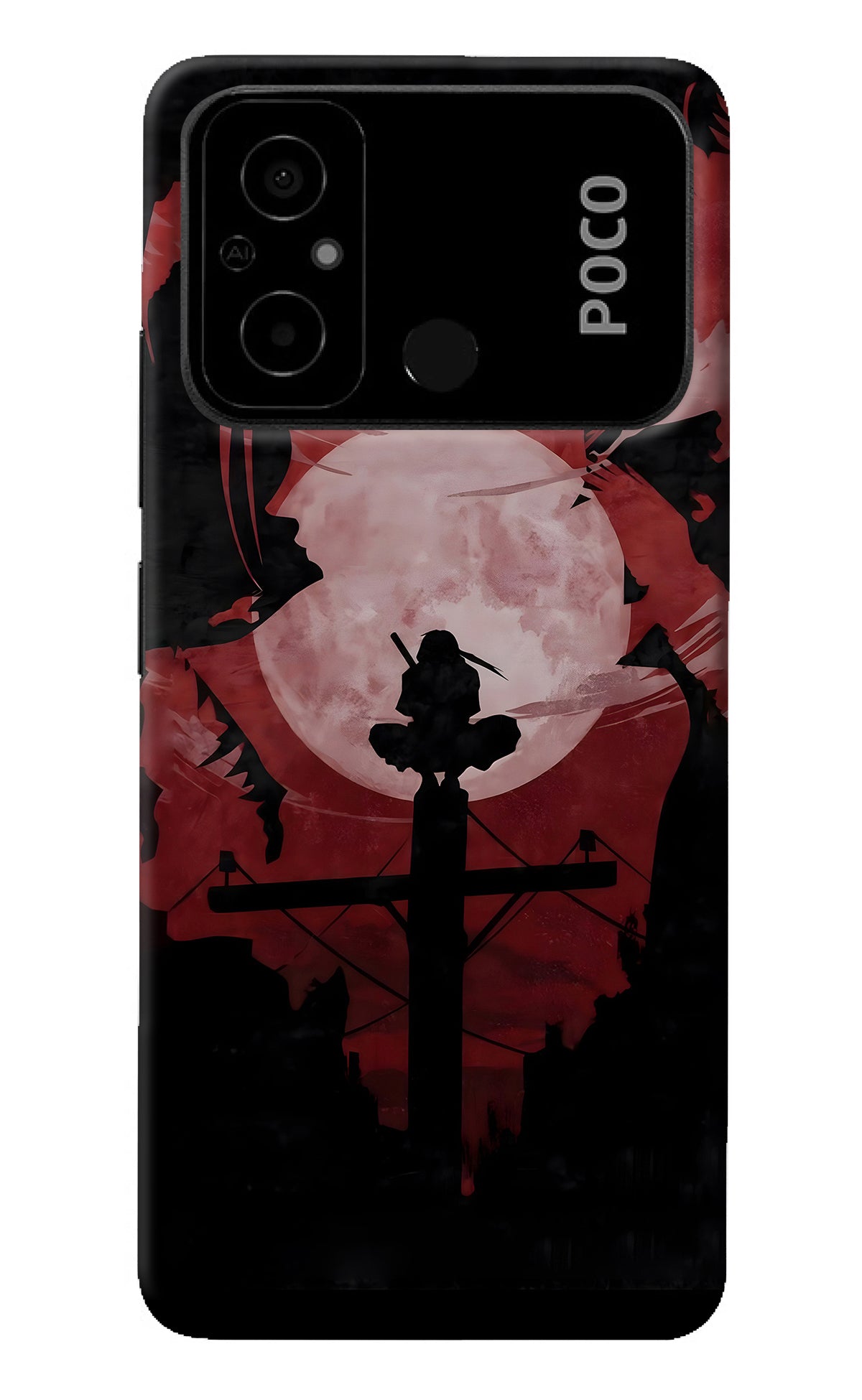 Naruto Anime Poco C55 Back Cover