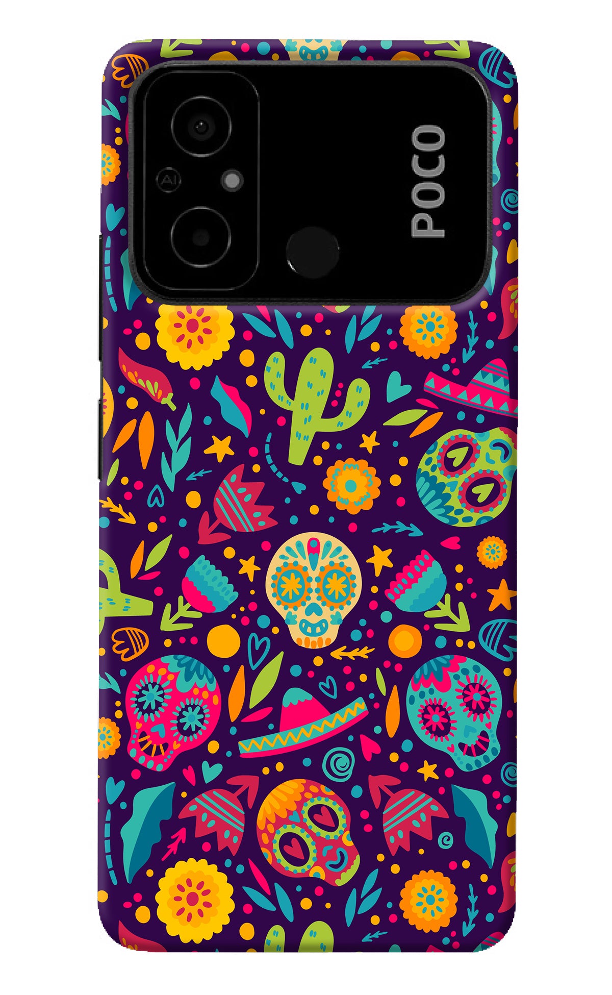 Mexican Design Poco C55 Back Cover