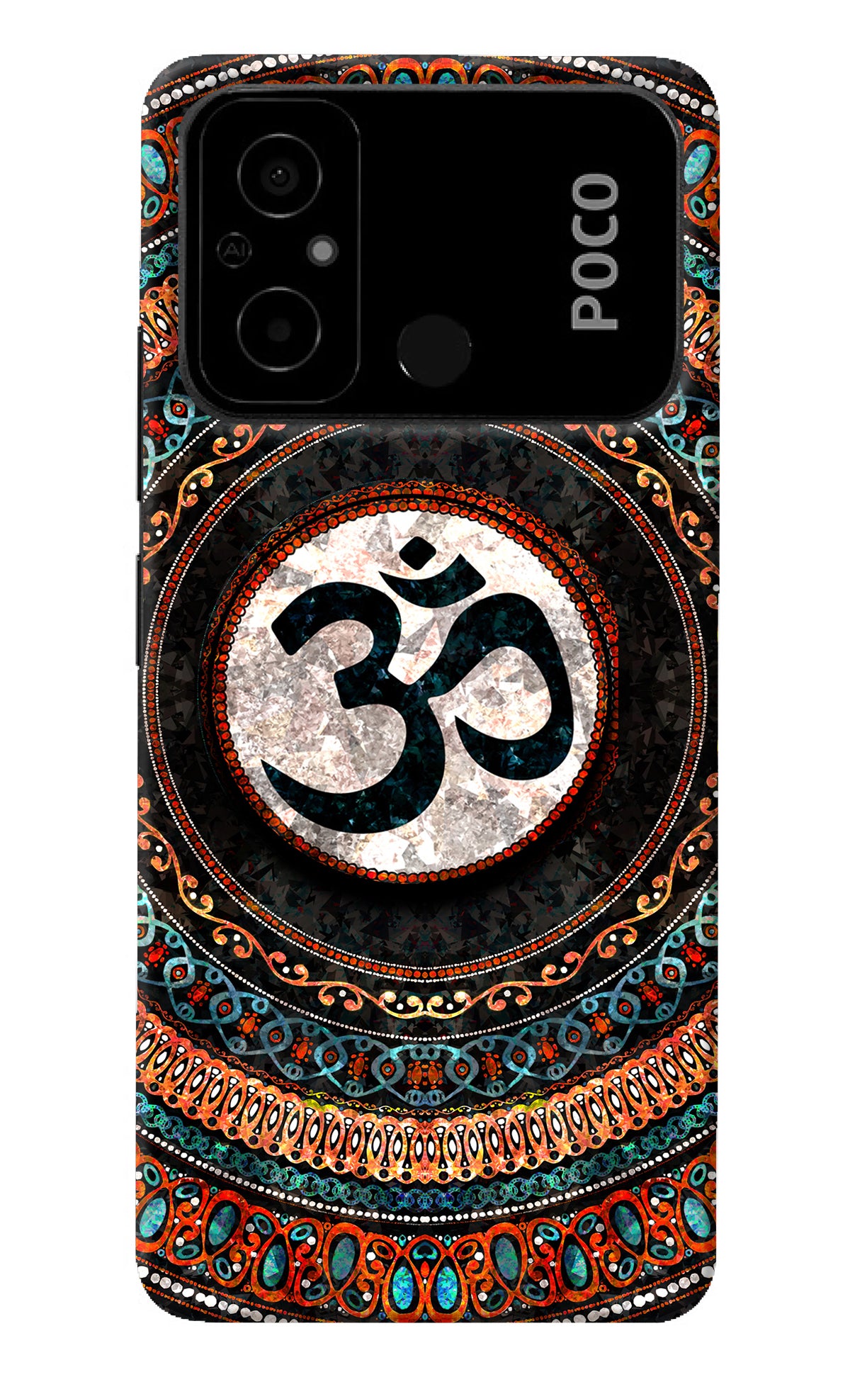 Om Culture Poco C55 Pop Case