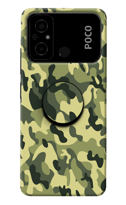 Camouflage Poco C55 Pop Case