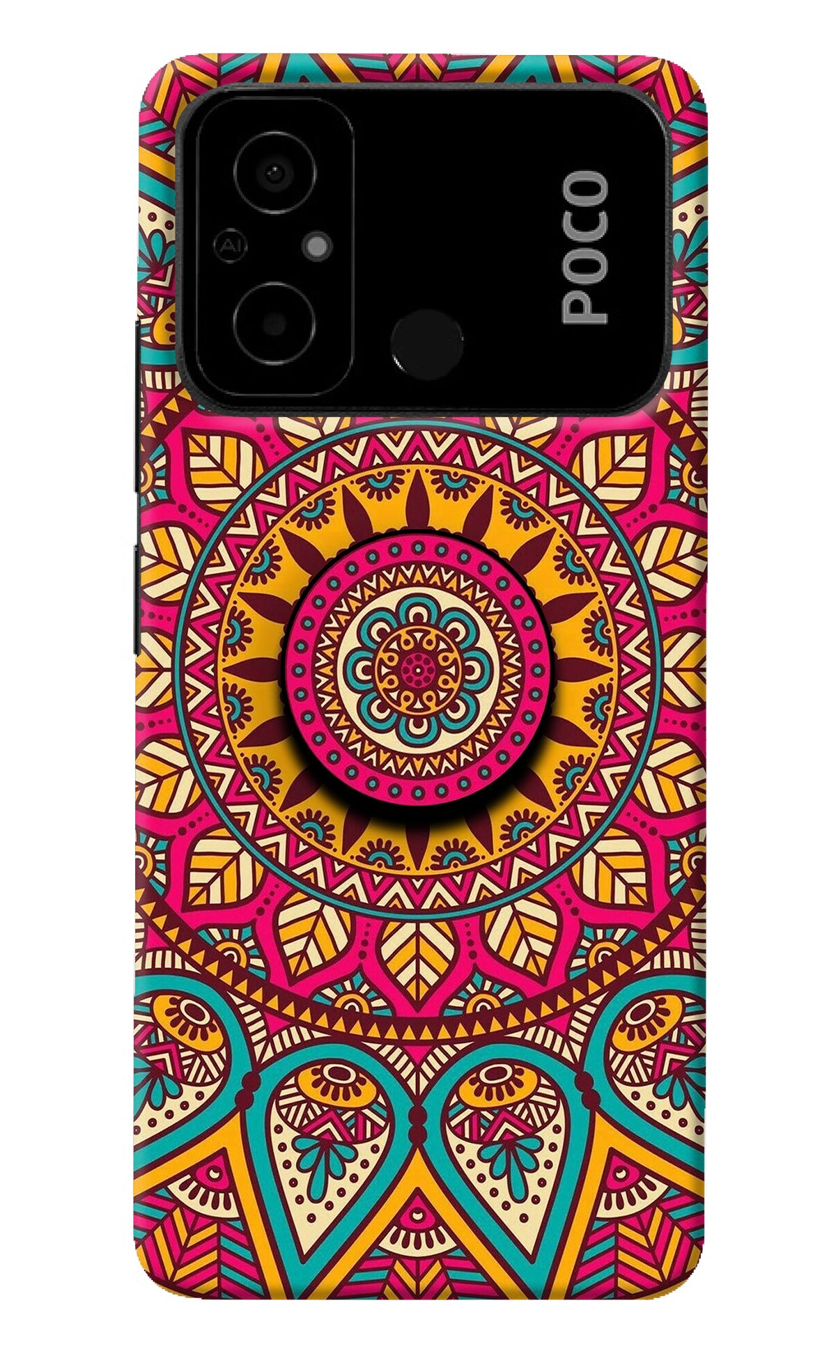 Mandala Poco C55 Pop Case