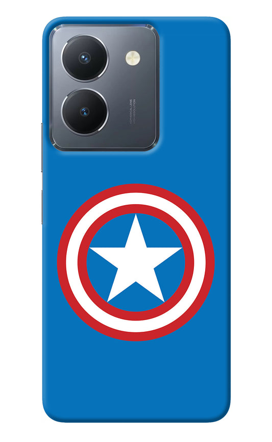 Captain America Logo Vivo Y36 Back Cover