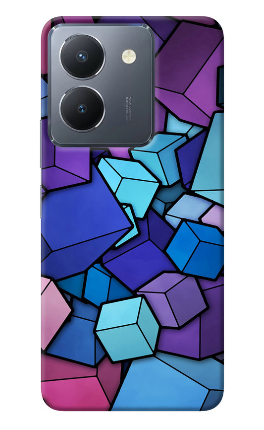 Cubic Abstract Vivo Y36 Back Cover