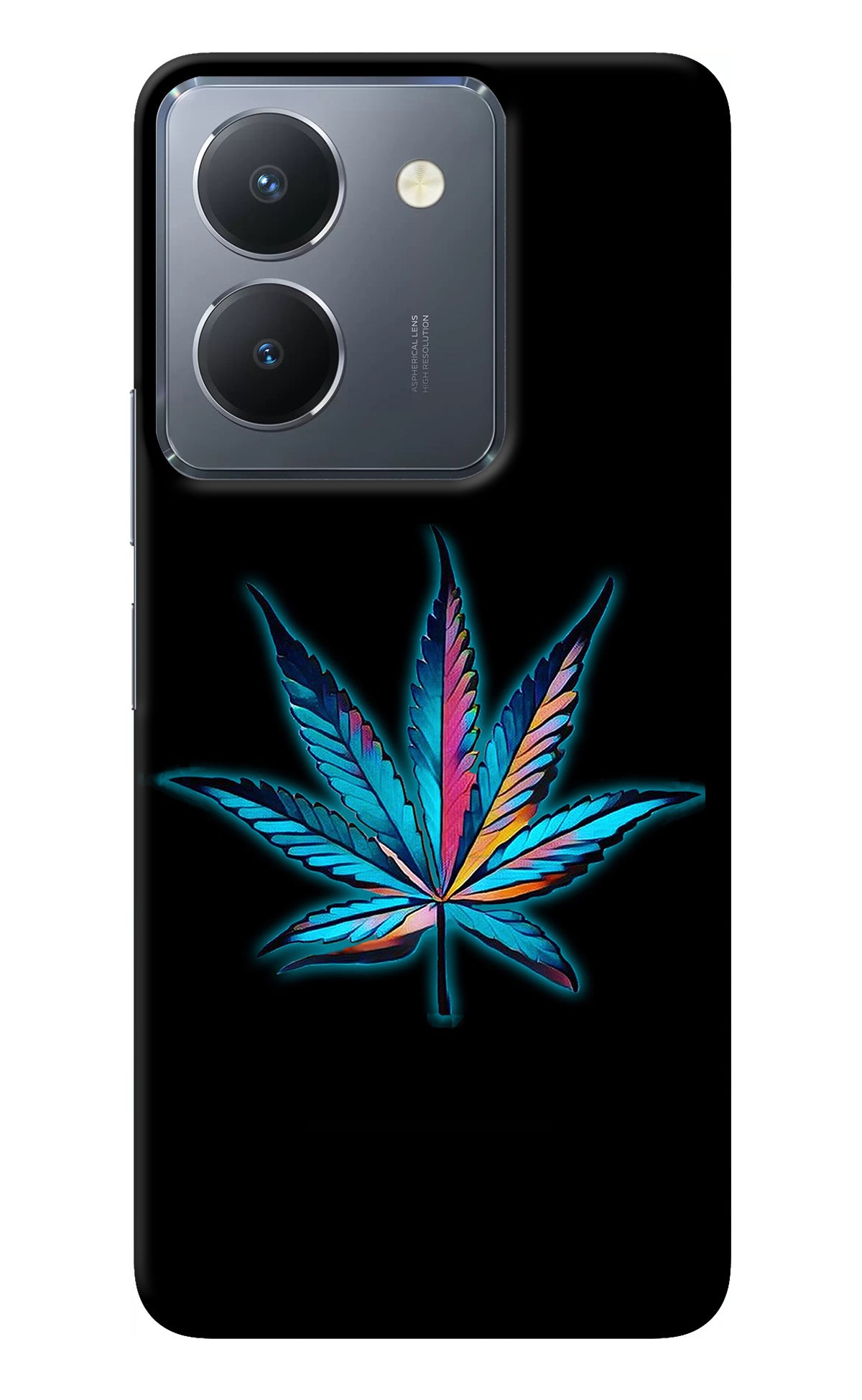 Weed Vivo Y36 Back Cover