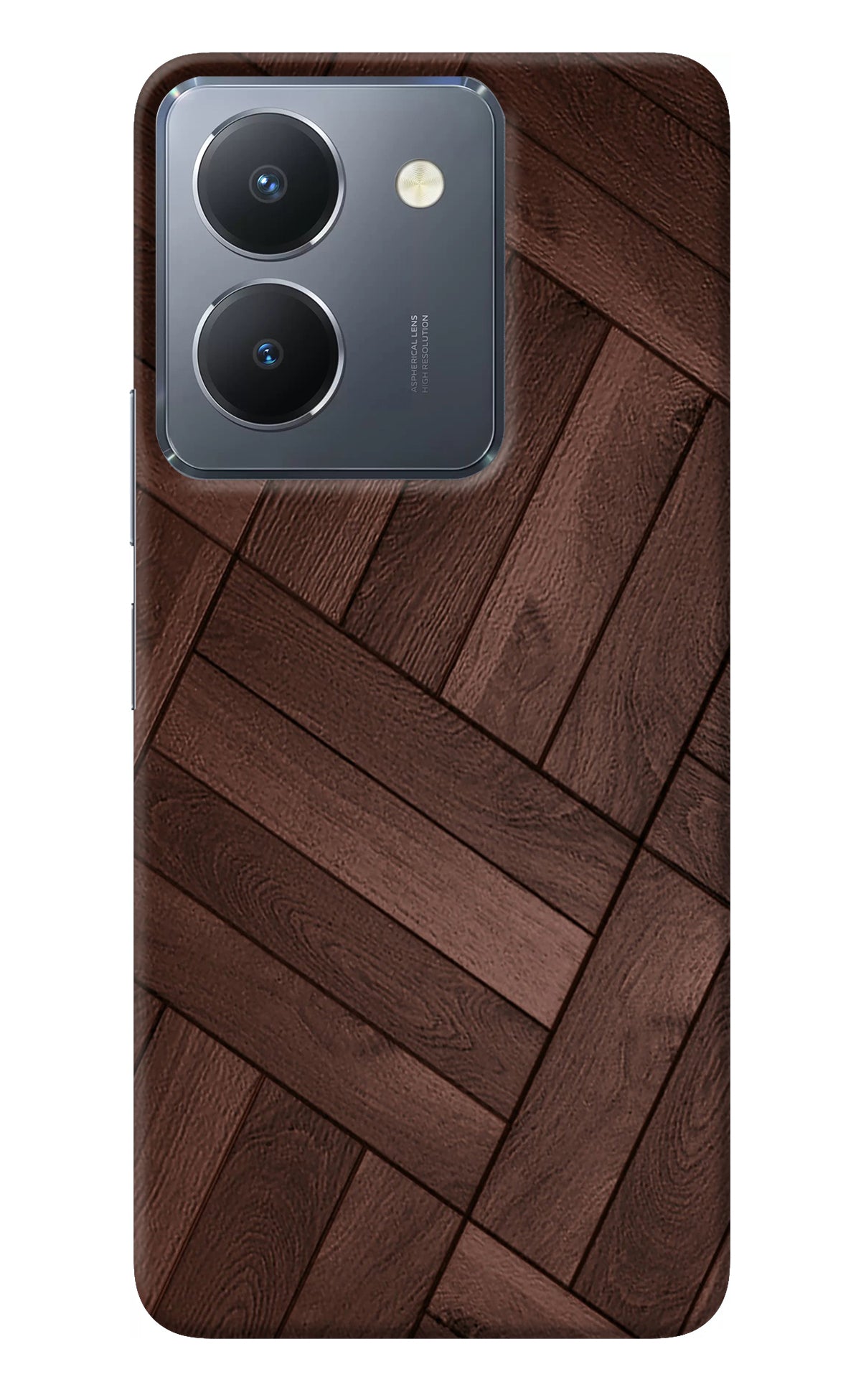 Wooden Texture Design Vivo Y36 Back Cover