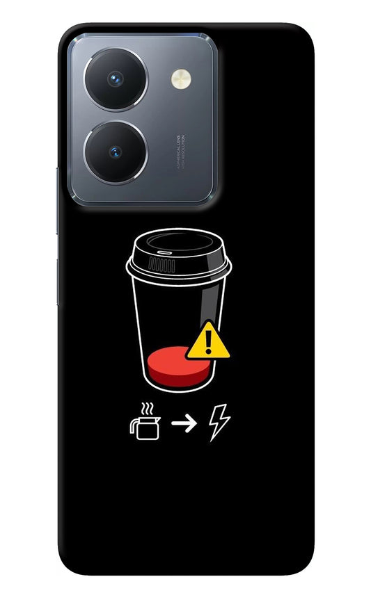 Coffee Vivo Y36 Back Cover