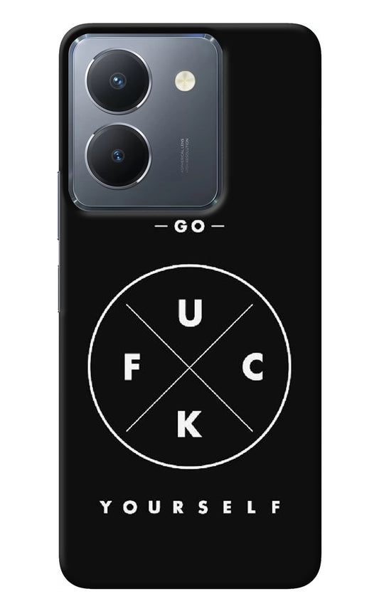 Go Fuck Yourself Vivo Y36 Back Cover