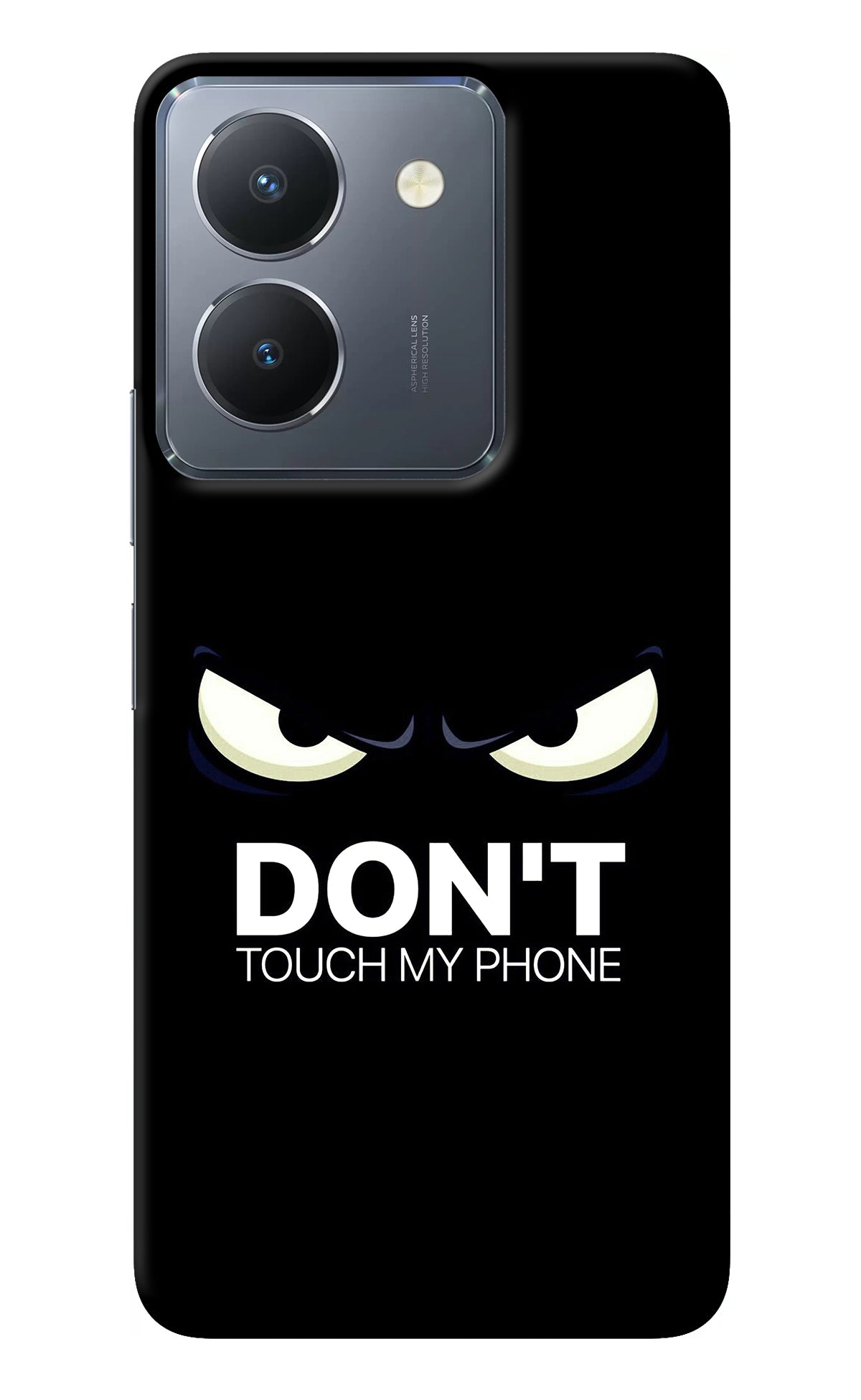 Don'T Touch My Phone Vivo Y36 Back Cover