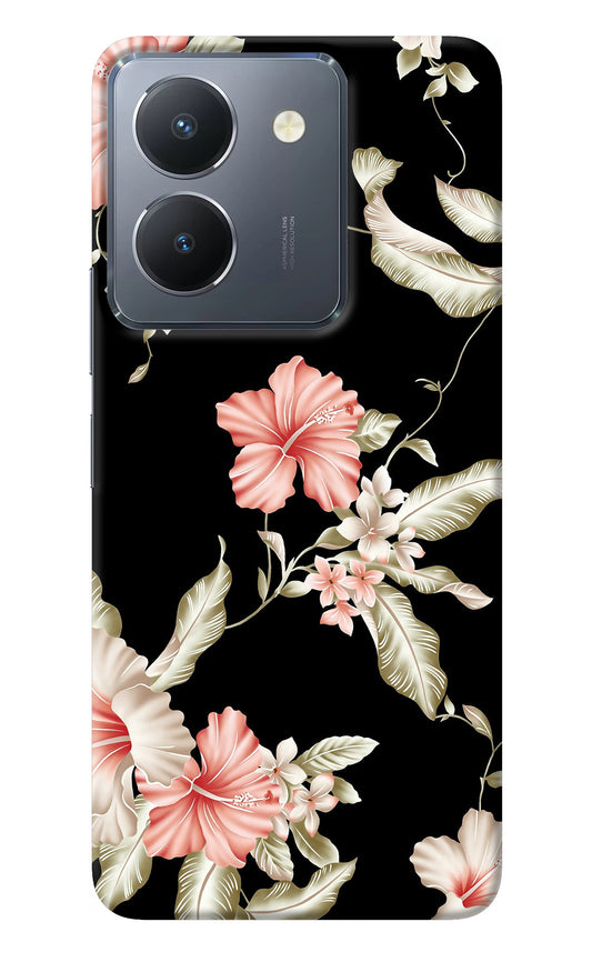 Flowers Vivo Y36 Back Cover